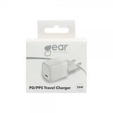Gear Laddare 1xUSB-C PD/PPS 25W Vit