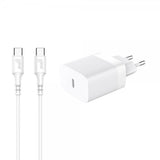 Gear Laddare med Kabel PD/PPS Travel Charger 30W Vit