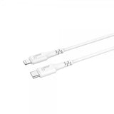 Gear Kabel Lightning till USB-C MFI 0.5m Vit