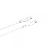 Gear Kabel USB-C till USB-C 0.5m Vit