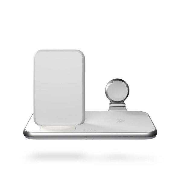 Zens 4 in 1 Stand+Watch Wireless Charger Aluminium Vit