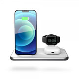 Zens 4 in 1 Stand+Watch Wireless Charger Aluminium Vit