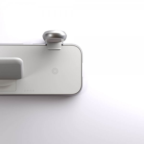 Zens 4 in 1 Stand+Watch Wireless Charger Aluminium Vit