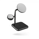 Zens 4-in-1 MagSafe/Watch Wireless Charging Station Svart