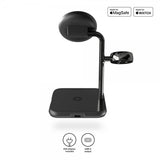 Zens 4-in-1 MagSafe/Watch Wireless Charging Station Svart
