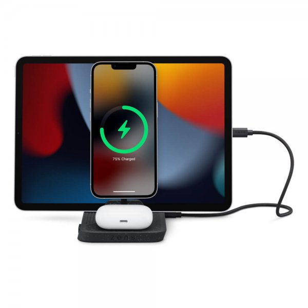 Zens 3-in-1 MFI+MFM Modular charging station