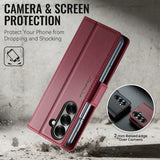 CaseMe Samsung Galaxy Z Fold 8 Ultra Fodral 023 Series Röd