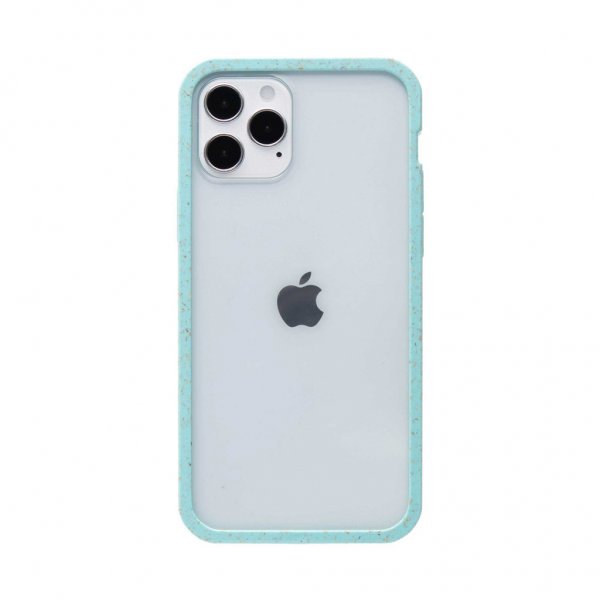 Pela iPhone 12/iPhone 12 Pro Skal Eco Friendly Clear Purist Blue