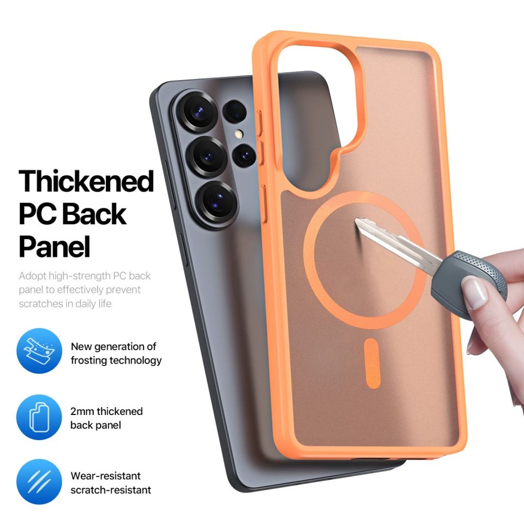 Dux Ducis Samsung Galaxy S26 Ultra Skal Yind Series MagSafe Orange