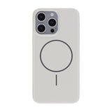 iPhone 15 Pro Max Skal TPU MagSafe Blank Vit