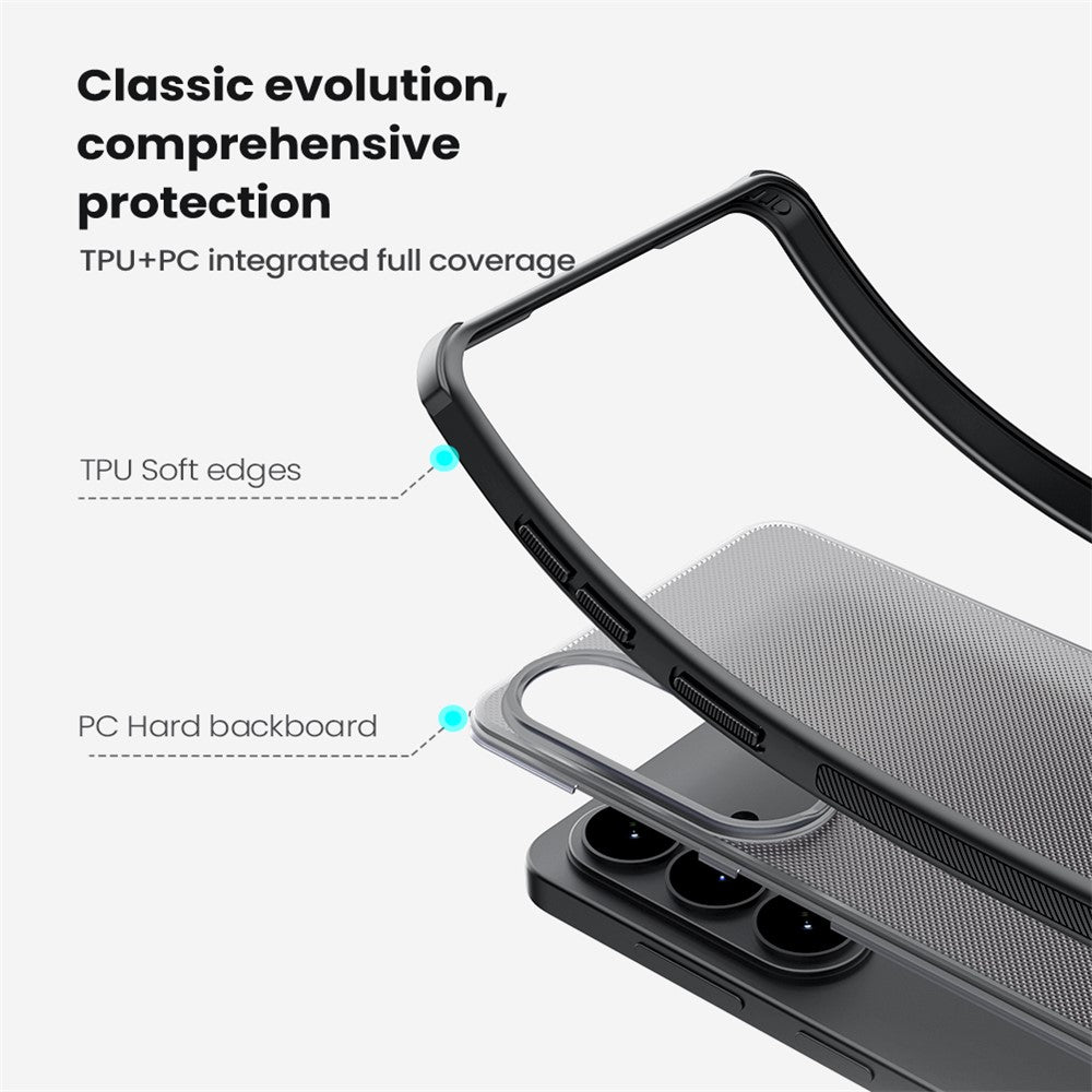 Nillkin Samsung Galaxy A37 Skal Super Frosted Shield Pro Transparent Svart