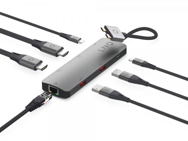 LINQ 7 in 2 PRO D2-Edition USB-C Multiport Hub