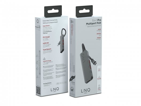 LINQ 5 in 1 PRO USB-C Multiport Hub