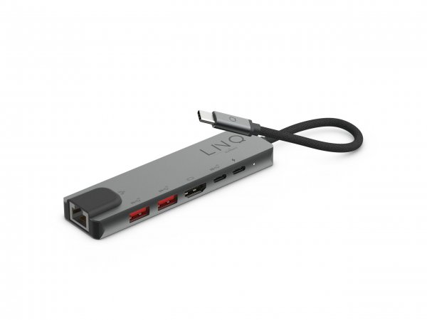 LINQ 6 in 1 PRO USB-C Multiport Hub