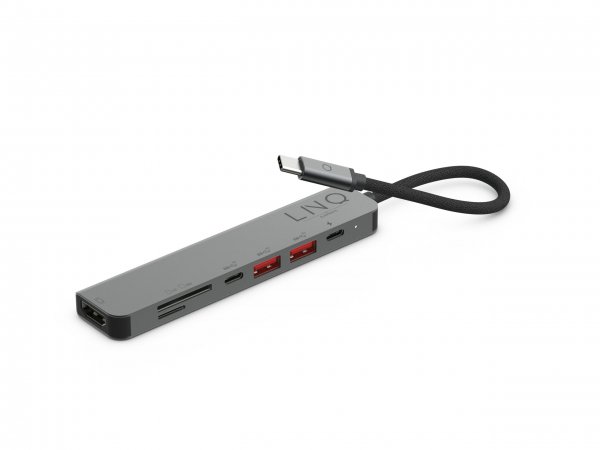 LINQ 7 in 1 PRO USB-C Multiport Hub