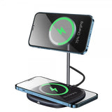 Baseus Trådlös Laddare med Snabbladdare Swan MagSafe 20W Svart