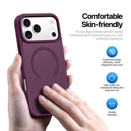 Dux Ducis iPhone 17 Pro/iPhone 18 Pro Skal Yind Series MagSafe Röd