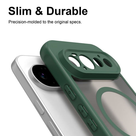 Google Pixel 11 Pro Skal Frostad MagSafe Grön