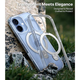 Torras iPhone 17 Skal Ostand Q3 Spin Transparent