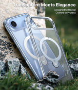 Torras iPhone Air Skal Ostand Q3 Spin Transparent