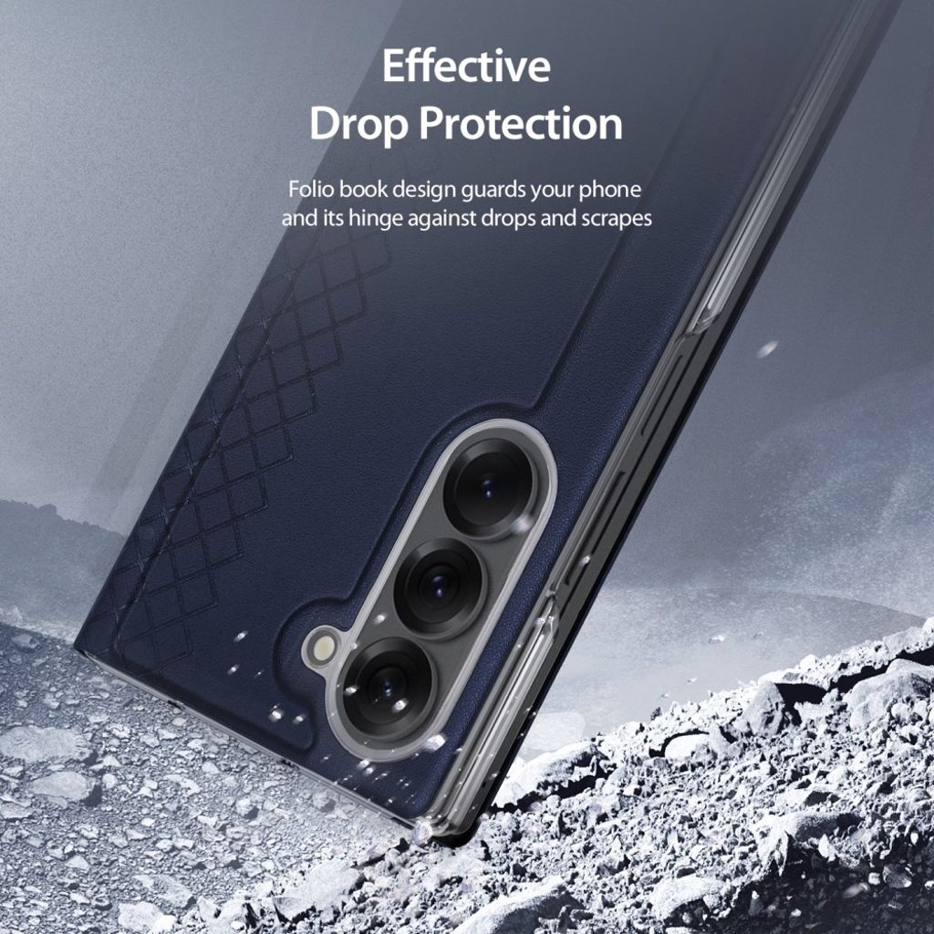 Dux Ducis Samsung Galaxy Z Fold 7 Fodral Bril Series Blå