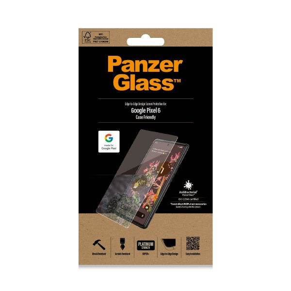 PanzerGlass Google Pixel 6 Skärmskydd CaseFriendly