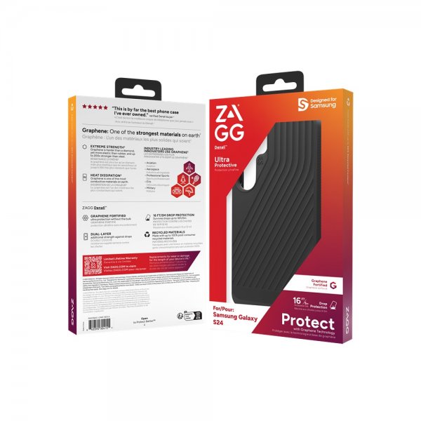 ZAGG Samsung Galaxy S24 Skal Denali Svart