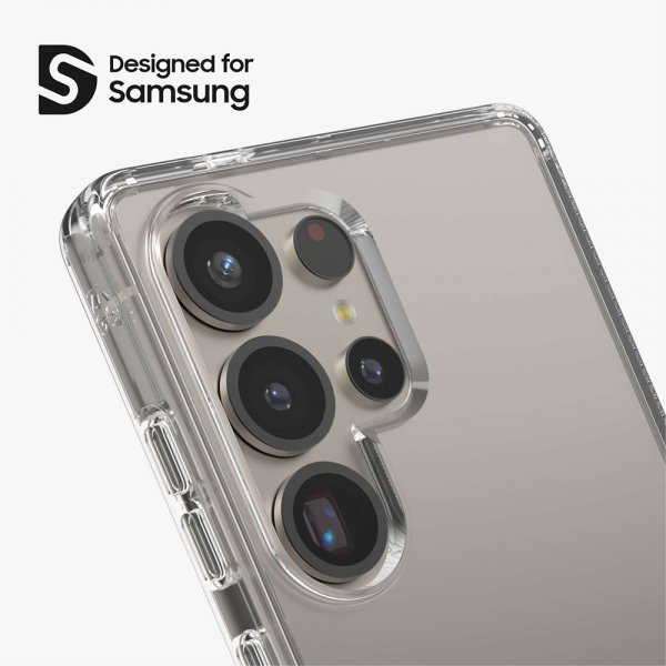 ZAGG Samsung Galaxy S25 Ultra Skal Crystal Palace Transparent