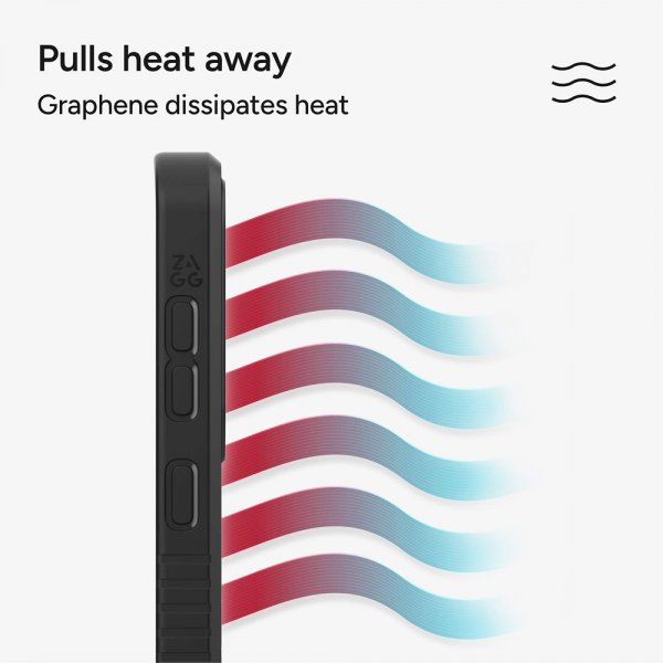 ZAGG Samsung Galaxy S25 Skal Denali Kickstand Svart