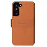 Krusell Samsung Galaxy S22 Fodral Leather PhoneWallet Cognac