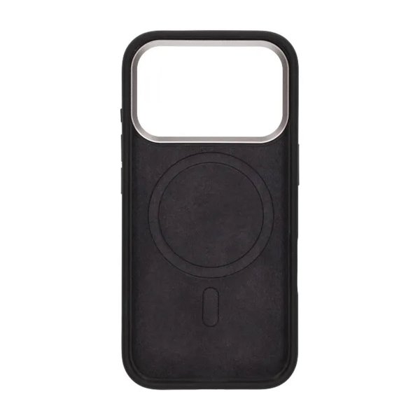 iPhone 17 Pro Skal Silikon MagSafe Svart