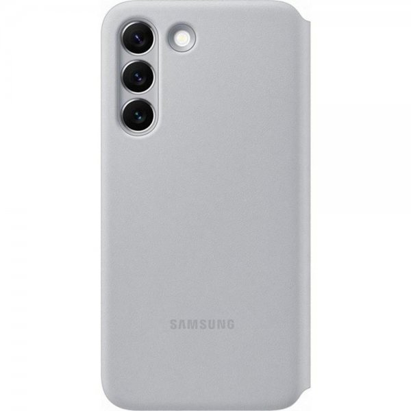Samsung Original Galaxy S22 Plus Fodral Smart LED View Cover Light Gray