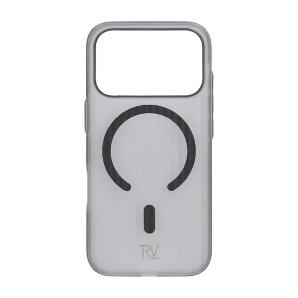 Rvelon iPhone 17 Pro Skal Korrugerad MagSafe Svart