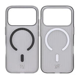 Rvelon iPhone 17 Pro Skal Korrugerad MagSafe Svart
