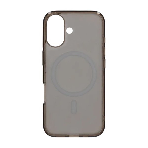 iPhone 17 Skal TPU MagSafe Svart Transparent