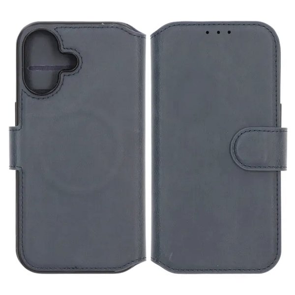 Rvelon iPhone 17 Fodral 4 Kortfack MagSafe Blå