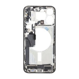 Mittenram med smådelar för iPhone 15 Pro Max - Vitt Titan OEM
