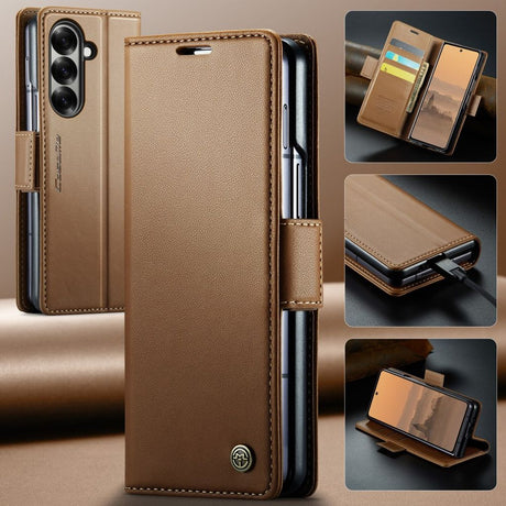 CaseMe Samsung Galaxy Z Fold 8 Ultra Fodral 023 Series Brun