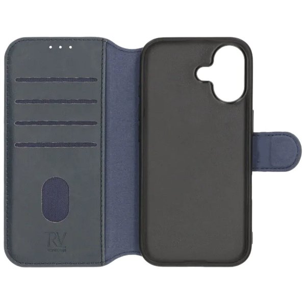 Rvelon iPhone 17 Fodral 4 Kortfack MagSafe Blå