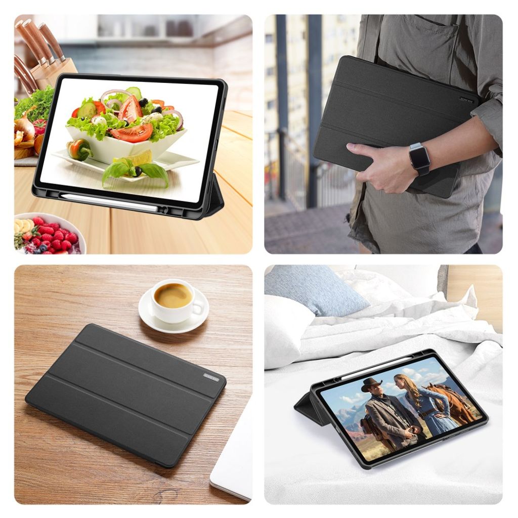 Dux Ducis Samsung Galaxy Tab S11 Fodral DOMO Series Svart
