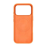 iPhone 17 Pro Max Skal Silikon MagSafe Stativ Orange