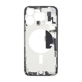 Mittenram med smådelar för iPhone 15 Pro Max - Vitt Titan OEM