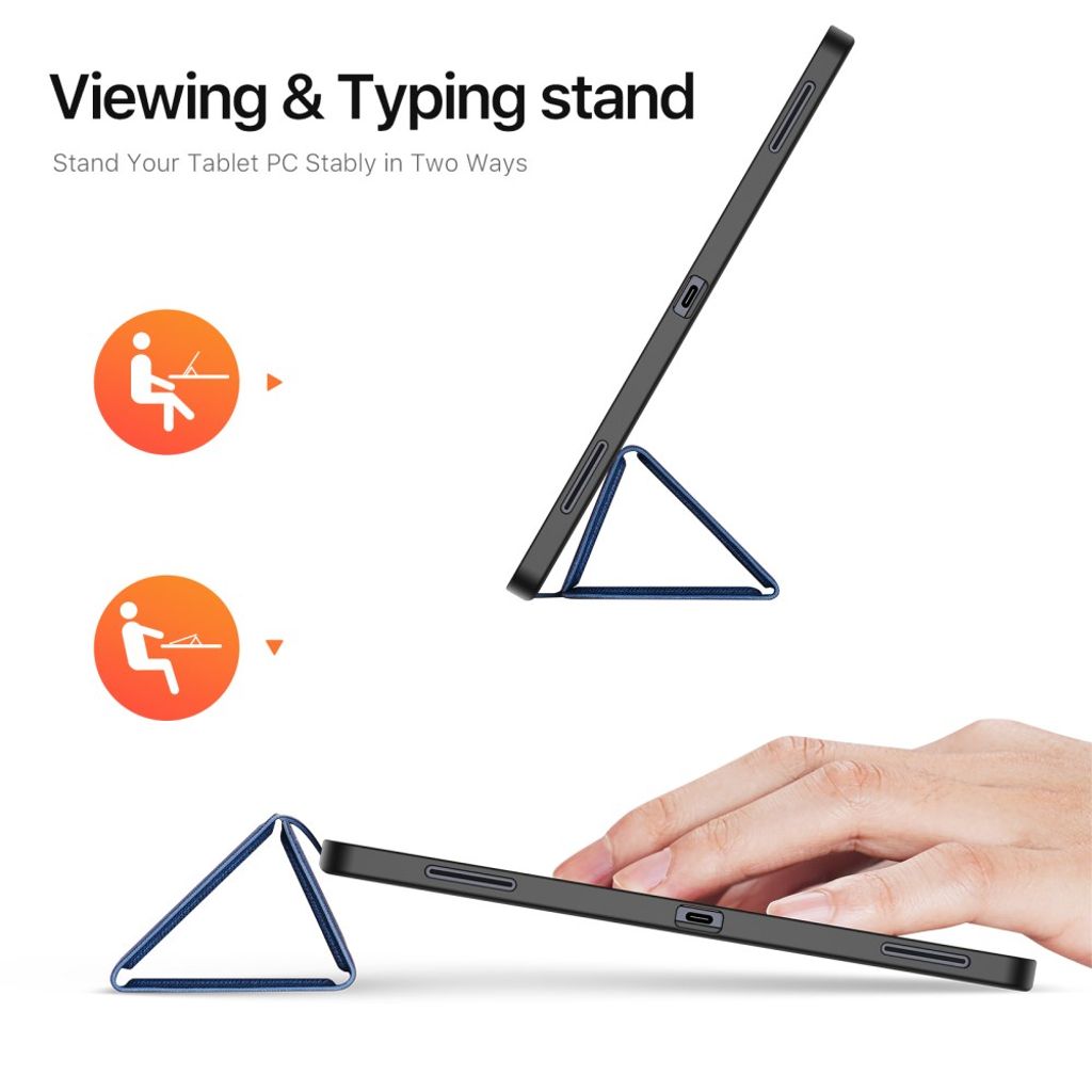 Dux Ducis Samsung Galaxy Tab S11 Ultra/S12 Ultra Fodral DOMO Series Blå