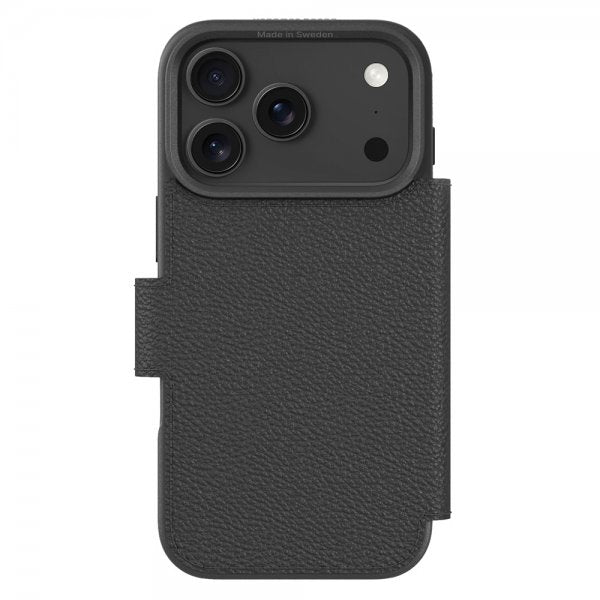 agood company iPhone 17 Pro/iPhone 18 Pro Fodral Cirkulärt Plånboksfodral Svart