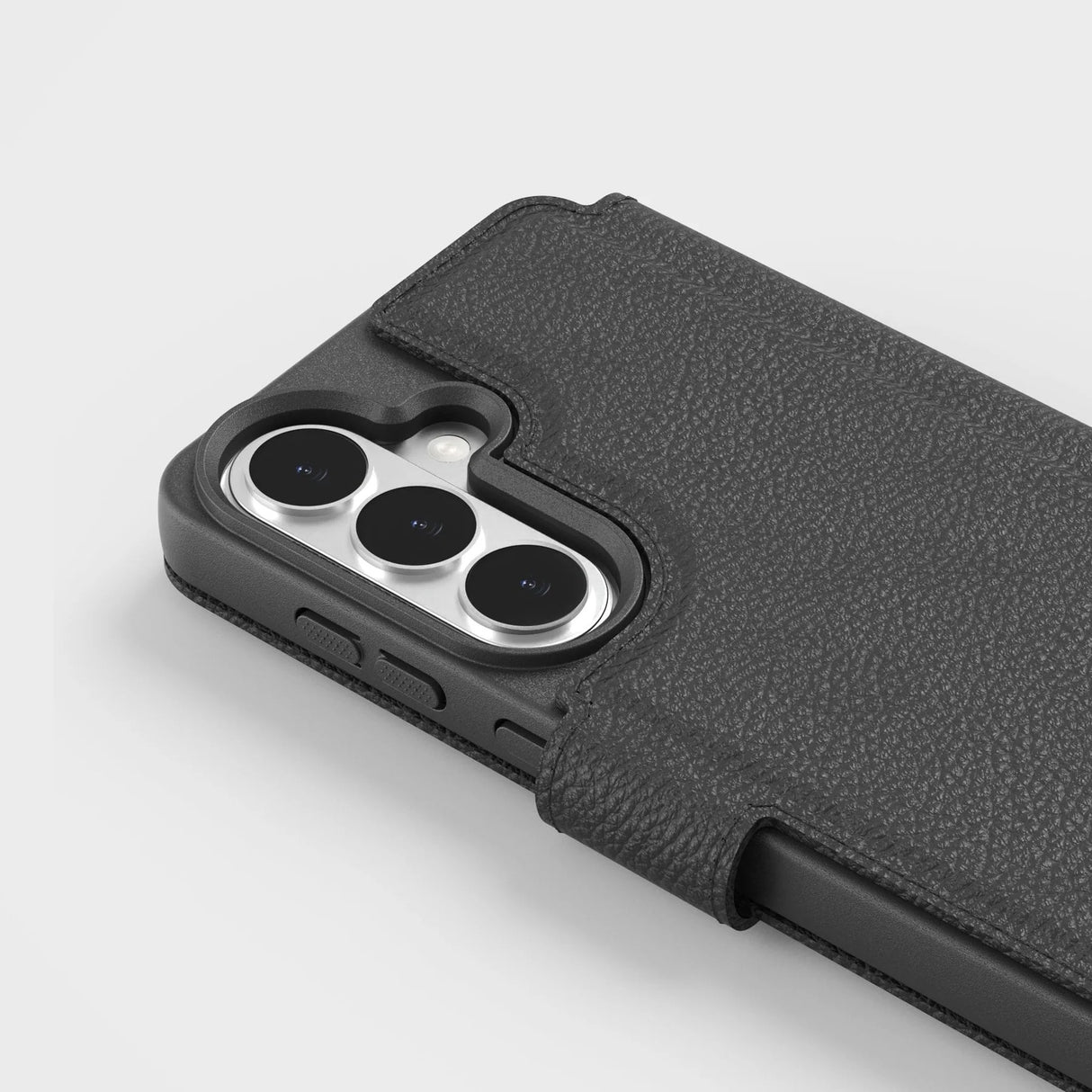 agood company Samsung Galaxy S26 Fodral Cirkulärt Plånboksfodral Svart