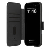 agood company iPhone 15 Fodral Cirkulärt Plånboksfodral Svart