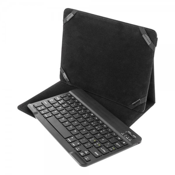Deltaco Fodral med Tangentbord Universal 10" Surfplattor Nordisk Svart
