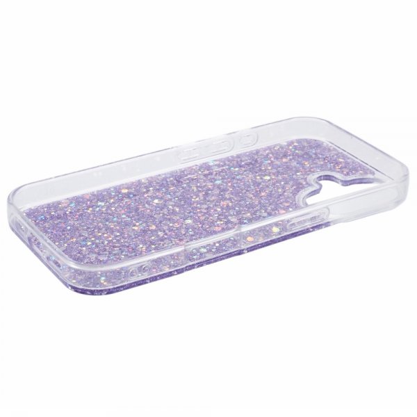 Nordic Covers iPhone 16 Skal Sparkle Series Lilac Purple