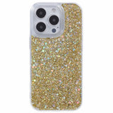 Nordic Covers iPhone 16 Pro Skal Sparkle Series Citrine Gold