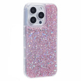Nordic Covers iPhone 16 Pro Max Skal Sparkle Series Blossom Pink
